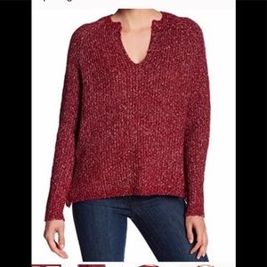 Anthropologie John + Jenn Side Tie Sweater